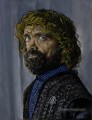 Portrait de Tyrion Lannister en bleu Le Trône de fer